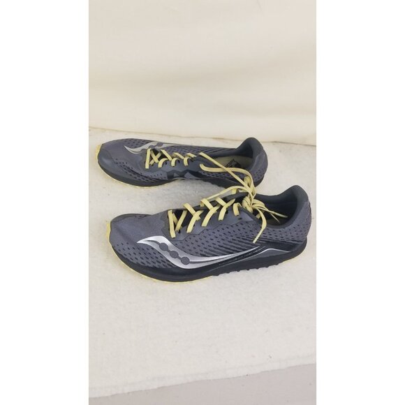 Saucony womens Kilkenny XC 8 Spike S19068-2 Gray Cross Country Shoes Size 10 - Picture 4 of 12